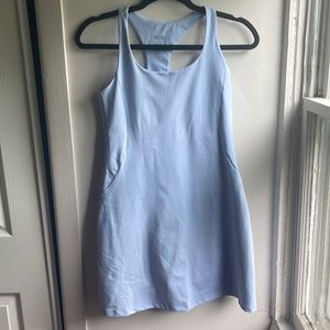 Girlfriend Collective Paloma Racerback Dress Blue M